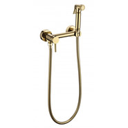 Набор для гигиенического душа Grocenberg GB103N-GO, золото - фото 