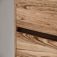 Пенал подвесной Sancos Libra 35 см PLB35ECH, дуб чарльстон - фото 5