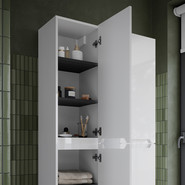 Пенал подвесной Sancos Norma 2.0 35 см PNR2.035W - фото 3