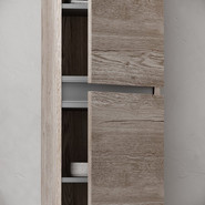 Пенал подвесной Sancos Urban 35 см PUR35EG, дуб галифакс натуральный - фото 4