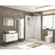 Душевое кабина Grossman 100x100 см GR170QR, хром/матовое - фото 3