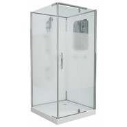 Душевое кабина Grossman 100x100 см GR170QR, хром/матовое - фото 