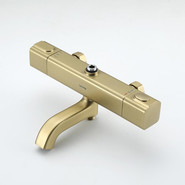 Душевая стойка с термостатом Gappo G2491-3, золото, Цвет производителя: золото - фото 4