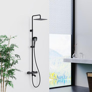 Душевая стойка с термостатом Gappo G2491-6, черный, Цвет производителя: чёрный - фото 2