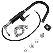 Смеситель для кухни Gappo G4398-46, черный - фото 4