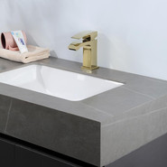 Смеситель для раковины Gappo G1007-3, золото - фото 3