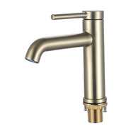 Смеситель для раковины Gappo G06-3 G1006-3, золото сатин, Цвет производителя: золото сатин - фото 