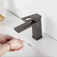 Смеситель для раковины Gappo G1017-9, оружейная сталь - фото 4