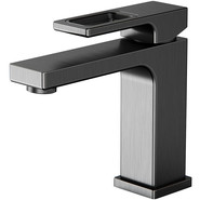 Смеситель для раковины Gappo G1017-9, оружейная сталь - фото 