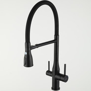 Смеситель для кухни Gappo G4399-76, черный - фото 2