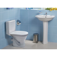 Унитаз-компакт Santek Алькор 1.WH30.2.196 с крышкой полипропилен - фото 2