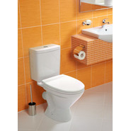 Унитаз-компакт Santek Лига 1.WH30.2.141 с крышкой дюропласт КОСОЙ ВЫПУСК - фото 2