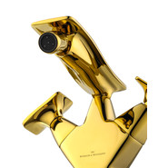 Смеситель для биде Wonzon & Woghand Shakespeare WW-655001-DG, золото - фото 3