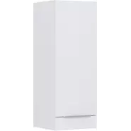 Пенал подвесной Aquatek Ирис new 30 см 00310155, белый глянец - фото 2