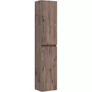 Пенал подвесной Aquanet Нота New 30 см 00334195, дуб веллингтон табак - фото 