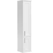 Пенал подвесной Aquanet Бостон М 36 см 00242219 R, белый матовый - фото 