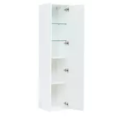 Пенал подвесной Aquanet Lino 35 см 00253909, белый матовый - фото 4