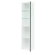 Пенал подвесной Aquanet Lino 35 см 00253909, белый матовый - фото 5