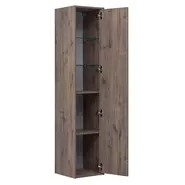 Пенал подвесной Aquanet Lino 35 см 00253914, дуб веллингтон - фото 4