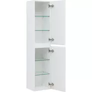 Пенал подвесной Aquanet Эмбер 35 см 00330471, белый матовый - фото 5