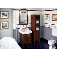 Тумба напольная с раковиной Opadiris Лоренцо 60 см, орех - фото 2