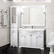 Тумба напольная с раковиной Opadiris Риспекто 120 см, белый матовый - фото 3