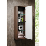 Пенал подвесной Aqwella Clarberg Evolution 40 см EV0504CD, белый/крафт - фото 3