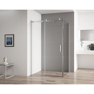 Душевое ограждение Cezares 140х90 см STYLUS-SOFT-AH-1-140/90-C-Cr, хром/прозрачное - фото 2