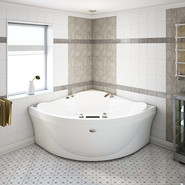 Ванна акриловая Радомир Филадельфия 168x168 см (в комплекте каркас и сифон) - фото 2