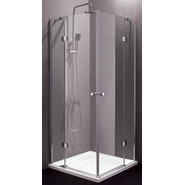 Душевое ограждение Cezares 120х120 см VERONA-W-A-2-120-C-Cr, хром/прозрачное - фото 