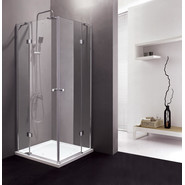 Душевое ограждение Cezares 120х120 см VERONA-W-A-2-120-C-Cr, хром/прозрачное - фото 2
