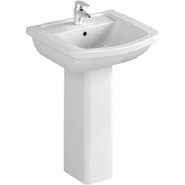 Раковина подвесная с пьедесталом Vitra FORM 300 55 см 9602B003-7650 - фото 