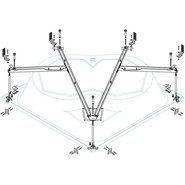 Каркас для ванны Cezares Cetina 140 CETINA-140-MF - фото 