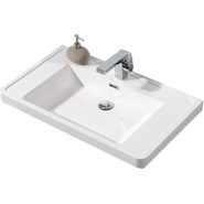 Тумба подвесная с раковиной BelBagno ANCONA-N-900-2C-SO-WO 90 см, белый дуб - фото 3