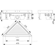 Трап AlcaPlast ARZ1 - фото 2