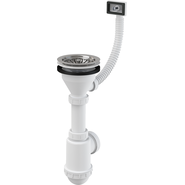 Сифон для мойки AlcaPlast A447-DN50/40 - фото 