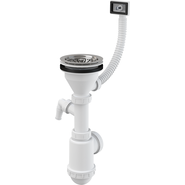 Сифон для мойки AlcaPlast A447P-DN50/40 - фото 