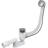 Сифон для ванны Alcadrain A55KM 57 см металл (AG210125260) - фото 