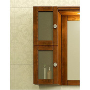 Шкаф подвесной Opadiris Мираж, левый, орех - фото 