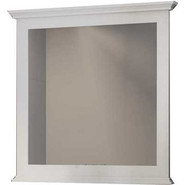 Зеркало Opadiris Палермо 80 см, белый - фото 