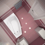 Ванна акриловая Santek Майорка 150x90 см 1.WH11.1.985 R - фото 4