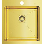Кухонная мойка Omoikiri AKISAME 46-LG (4973081) 1,2 мм, светлое золото, Цвет производителя: светлое золото - фото 