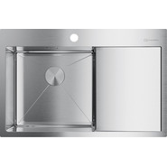 Кухонная мойка Omoikiri AKISAME 78-IN-L (4973060) 1,2 мм, нержавеющая сталь, Цвет производителя: нержавеющая сталь матовая - фото 