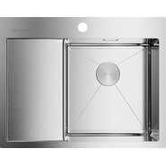 Кухонная мойка Omoikiri AKISAME 65-IN-R (4973059) 1,2 мм, нержавеющая сталь, Цвет производителя: нержавеющая сталь матовая - фото 