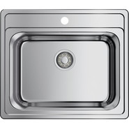Кухонная мойка Omoikiri ASHI 56-IN (4993449) 0,8 мм, нержавеющая сталь - фото 