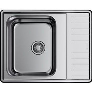 Кухонная мойка Omoikiri SAGAMI 63-IN (4993732) 0,9 мм, нержавеющая сталь - фото 