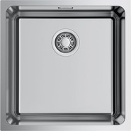 Кухонная мойка Omoikiri TADZAVA 44-U-IN QUADRO (4993509) 1 мм, нержавеющая сталь, Цвет производителя: нержавеющая сталь матовая - фото 