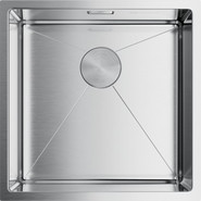 Кухонная мойка Omoikiri TAKI 44-U/IF-IN (4973044) 1,2 мм, нержавеющая сталь, Цвет производителя: нержавеющая сталь матовая - фото 