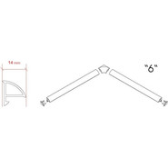 Декоративная планка Ravak 6/1100 XB441100001 - фото 4