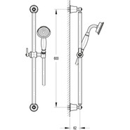 Душевая стойка Cezares Liberty CD 01 - фото 3